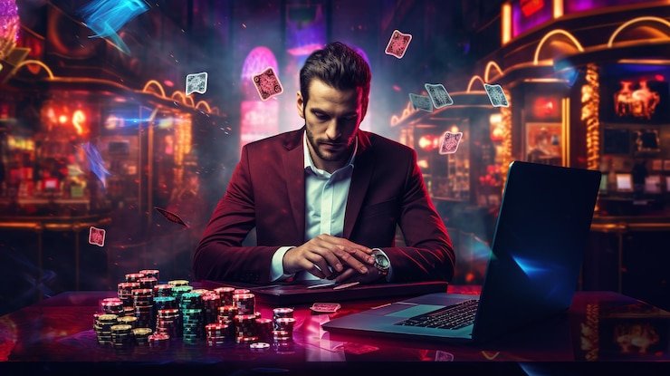 Antarmuka pemilihan meja dengan statistik real-time dan limit taruhan